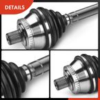 Front Passenger CV Axle Shaft Assembly for Audi A6 Quattro 2001 Manual Trans