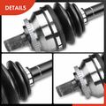 2 Pcs Front CV Axle Shaft Assembly for 2007 Volvo V70