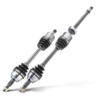 2 Pcs Front CV Axle Shaft Assembly for Mini Cooper 2002-2008 Manual