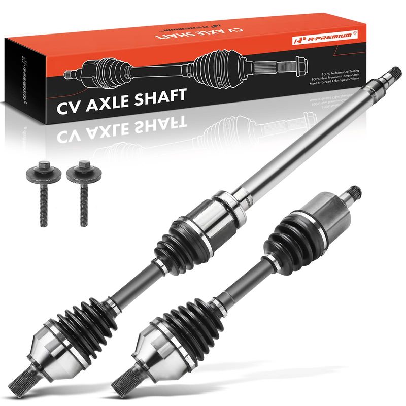 2 Pcs Front CV Axle Shaft Assembly for 2004 Volvo S40