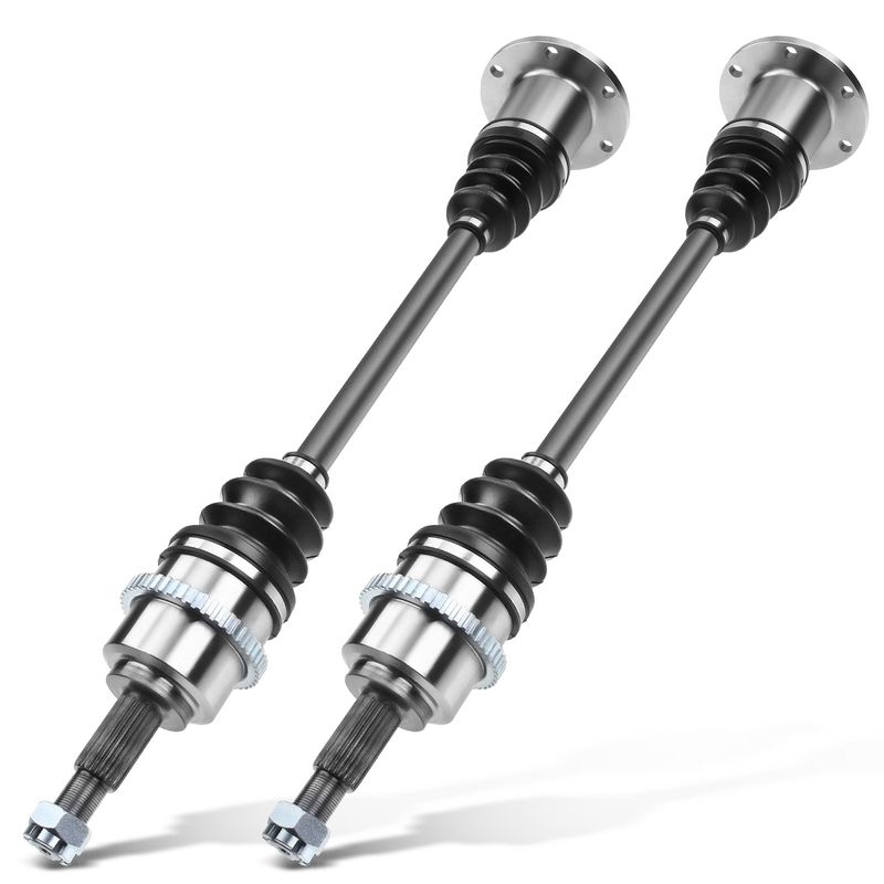 2 Pcs Rear CV Axle Shaft Assembly for 1993 Plymouth Voyager