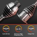 2 Pcs Rear CV Axle Shaft Assembly for Mazda 929 1992-1995 V6 3.0L DOHC