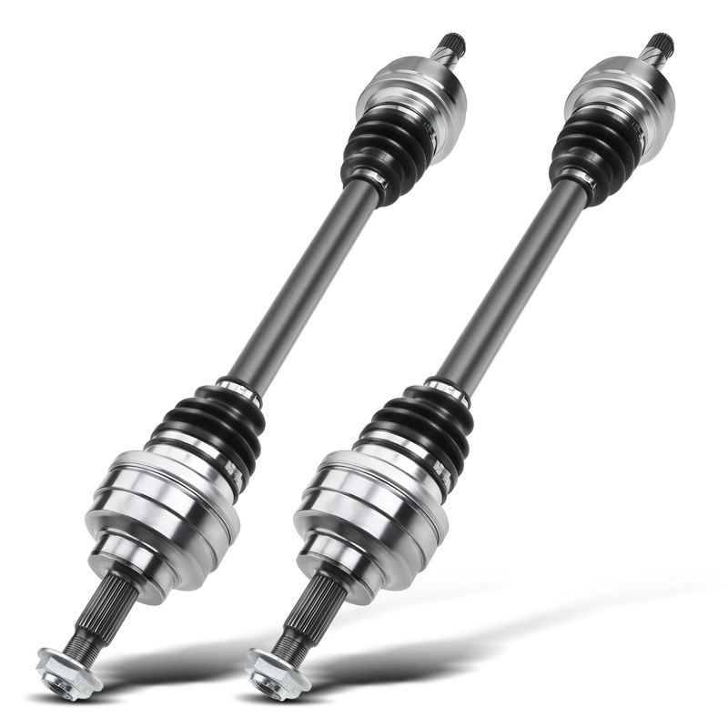 2 Pcs Rear CV Axle Shaft Assembly with 3.73 Axle Ratio for 1998 Volvo V90