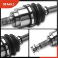 2 Pcs Front CV Axle Shaft Assembly for Honda Big Red 700 MUV700 2009-2013 4x4