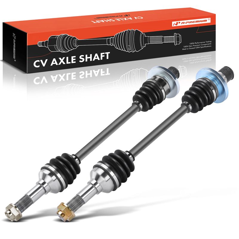 2 Pcs Rear CV Axle Shaft Assembly for Yamaha Rhino 450 660 20042009