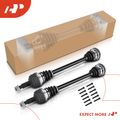 2 Pcs Rear CV Axle Shaft Assembly for Audi Q7 Porsche Cayenne Volkswagen Touareg