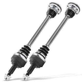 2 Pcs Rear CV Axle Shaft Assembly for Audi Q7 2009 Volkswagen Touareg 04-10