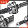 Rear Driver CV Axle Shaft Assembly for 2015 Acura MDX