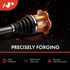 Front Driver CV Axle Shaft Assembly for Audi 90 1993-1995 Cabriolet 1994-1998