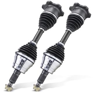 2 Pcs Front CV Axle Shaft Assembly for Chevrolet Silverado 1500 GMC Sierra 3500