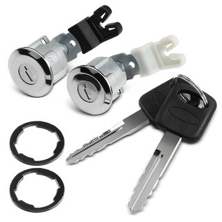 2 Pcs Door Lock Cylinder & Keys for Ford F-150 E-150 E-250 Mercury Mazda Truck SUV