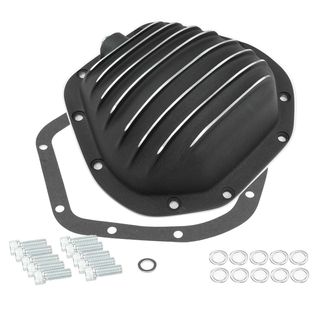 Rear Differential Cover with Gasket & Drain Plug for Ford F-250 Dodge Chevrolet