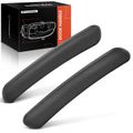 2 Pcs Front Textured Black Interior Pull Door Handle for 2009 Mitsubishi Eclipse