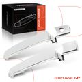 2 Pcs Front Chrome Exterior Door Handle for 2006 INFINITI FX45