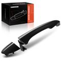 Front Passenger Black Exterior Door Handle without Keyhole for 2012 Hyundai Sonata