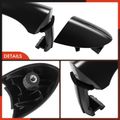 Front Passenger Black Exterior Door Handle without Keyhole for 2012 Hyundai Sonata