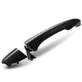 Front Passenger Black Exterior Door Handle without Keyhole for 2012 Hyundai Sonata