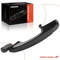 Rear Driver Black Exterior Door Handle without Keyhole for 2009 Hyundai Tucson