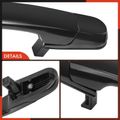 Rear Passenger Black Exterior Door Handle without Keyhole for Hyundai Tucson 2005-2009