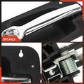 2 Pcs Front Black Exterior Door Handle with Keyhole for 2011 International Harvester ProStar