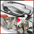 Front Passenger Chrome Exterior Door Handle for 2001-2006 Chevrolet Silverado 2500 HD