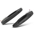 2 Pcs Rear Textured Black Rear Exterior Door Handle for 2007-2013 Chevrolet Avalanche