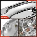 Rear Driver Chrome Exterior Door Handle without Keyhole for 2000 GMC Yukon