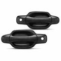 Textured Black Front Right Exterior Door Handle for 2005 Chevrolet Colorado