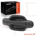 Front Passenger Textured Black Exterior Door Handle with Keyhole for 2005 Chevrolet Colorado