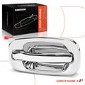 Rear Passenger Chrome Exterior Door Handle without Keyhole for 2006 Cadillac Escalade ESV