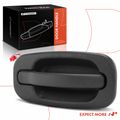 Rear Right Textured Black Exterior Door Handle for 2004 GMC Yukon