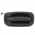 Rear Right Textured Black Exterior Door Handle for 2004 GMC Yukon