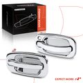 2 Pcs Front Chrome Exterior Door Handle for 2002-2006 Cadillac Escalade EXT