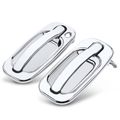 2 Pcs Front Chrome Exterior Door Handle for 2002-2006 Cadillac Escalade EXT