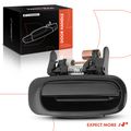 Rear Right Smooth Black Exterior Door Handle for 2002 Toyota Corolla