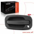 Front Driver Black Exterior Door Handle for 2003 GMC Sierra 1500 HD