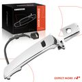 Front Driver Chrome Exterior Door Handle for 2012 Nissan Rogue