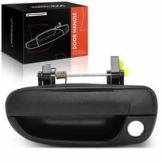 Front Driver Textured Black Exterior Door Handle with Keyhole for Hyundai Accent 2000-2006