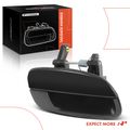 Rear Passenger Smooth Black Exterior Door Handle without Keyhole for Hyundai Elantra 2001-2006