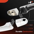 Rear Passenger Chrome Exterior Door Handle for 2013 Kia Sorento