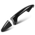 Rear Driver Black Exterior Door Handle without Keyhole for 2014 Hyundai Accent