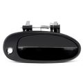 Front Passenger Smooth Black Exterior Door Handle for Kia Sephia 98-00 Spectra