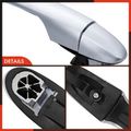 Rear Driver Silver Exterior Door Handle for Fiat 500L Trekking 14-17