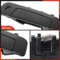 Front Passenger Black Exterior Door Handle with Keyhole for 2003 Dodge Stratus