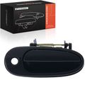 Front Passenger Smooth Black Exterior Door Handle for 2001 Pontiac Grand Am