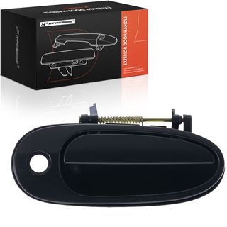 Front Passenger Smooth Black Exterior Door Handle for Pontiac Grand Am Olds