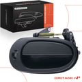 Front Passenger Smooth Black Exterior Door Handle for 2001 Pontiac Grand Am