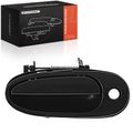 Front Driver Smooth Black Exterior Door Handle for 1999 Oldsmobile Alero