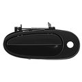 Front Driver Smooth Black Exterior Door Handle for 1999 Oldsmobile Alero