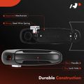 Black Exterior Door Handle for Dodge Ram 1500 Ram 2500 Ram 3500 Durango Dakota